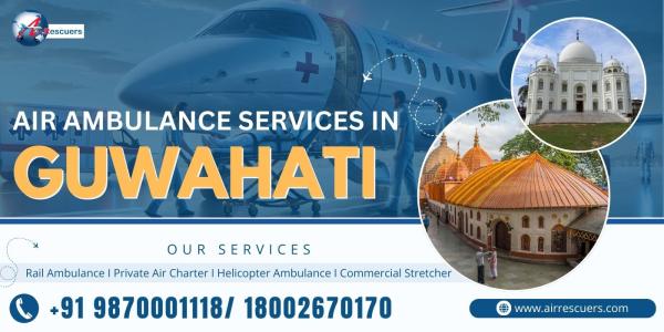 Air ambulance service in Guwahati