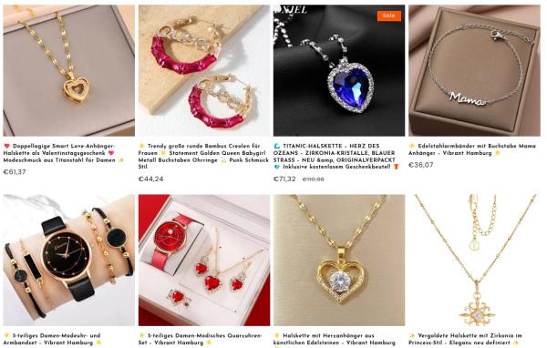 Bequeme und sichere Möglichkeiten, Schmuck online zu kaufen