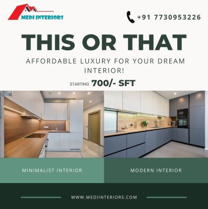 Best Interior Designers in boduppal | Medi Interiors