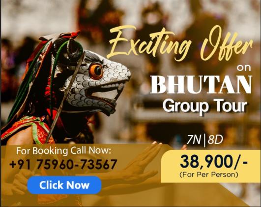 BHUTAN PACKAGE TOUR FROM MUMBAI