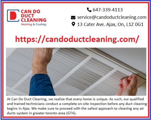 Book Best Air Duct Cleaning Services in Greater Toronto Area