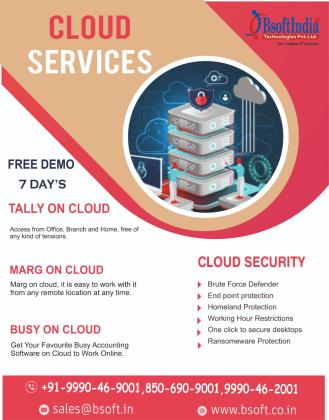 Busy on Cloud Services In Delhi by Bsoft India Technologies to Increase Business Efficiency