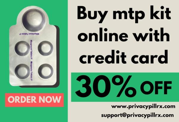 Buy mtp kit online with credit card and Get 30% Off