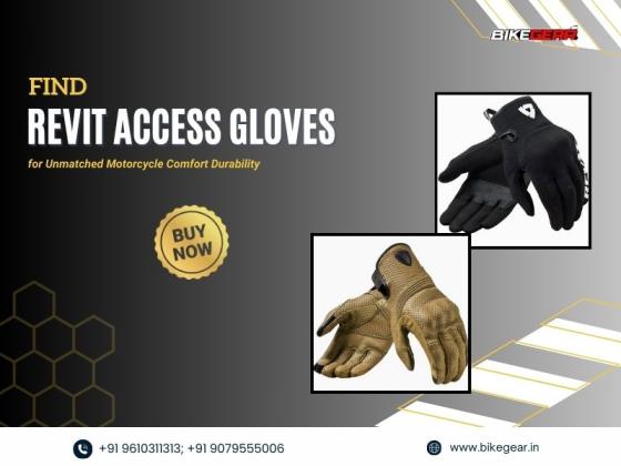Buy Now Revit Access Gloves For Unmatched Motorcycle Comfort Durability In India