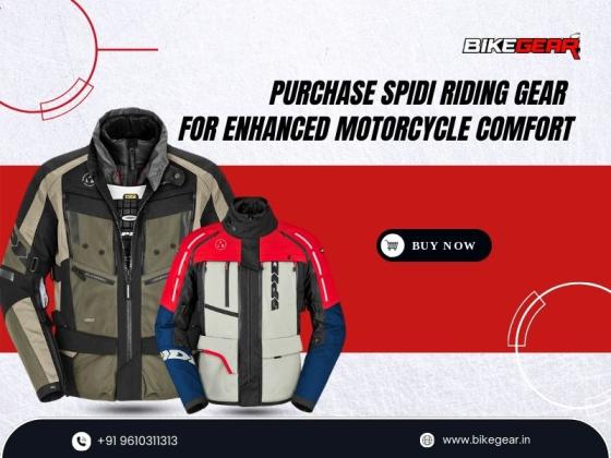 Buy Now Spidi Motorcycle Gear for Durability in India