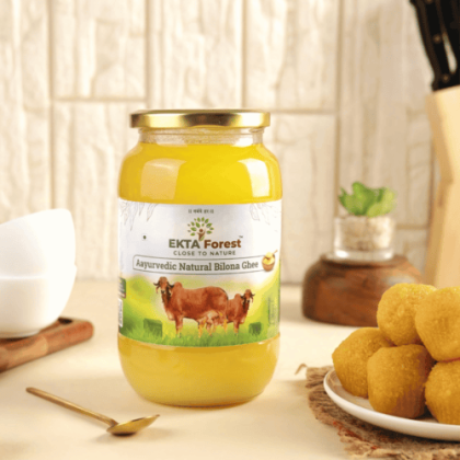 Buy Premium A2 Gir Cow Bilona Ghee Online – 100% Natural & Pure