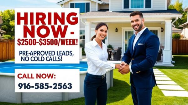 EARN $2500-$3500/WK STARTING THIS WEEK – CALL ME NOW!