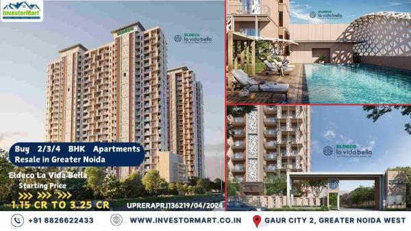 Eldeco La Vida Bella - Luxury Apartments in Sector 12, Noida Extension