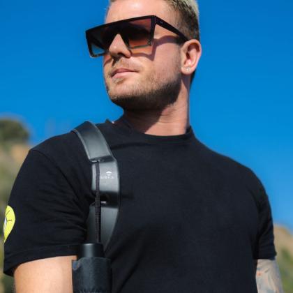 Experience Hands-Free Shade with Umbrella Shoulder Attachment