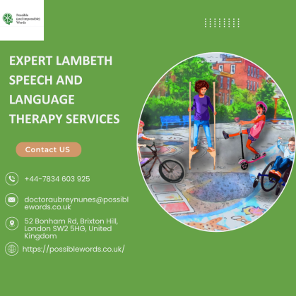 Expert Lambeth Speech and Language Therapy Services