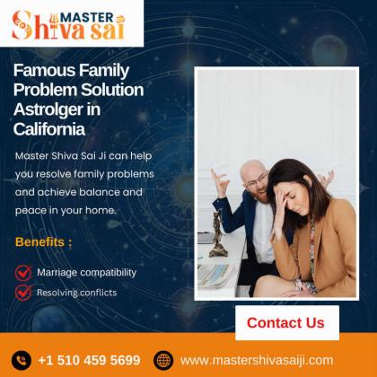 Famous Family Problem Solution Astrolger in California | Master Shiva Saiji
