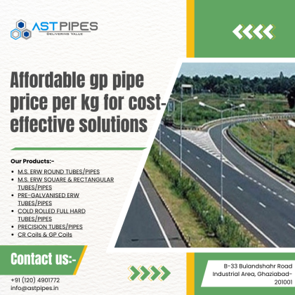 GP Tubes, GP Square Pipe and Piling Pipe