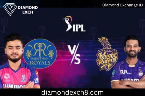 IPL RR vs KKR: Bet with Confidence Using Diamond Exchange ID