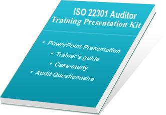 ISO 22301 Auditor Training ppt for BCMS