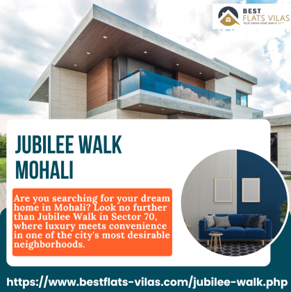 Jubilee Walk Mohali: Your Dream Home Awaits in Sector 70