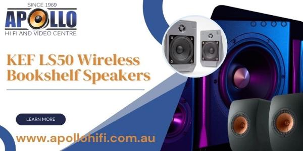 KEF LS50 Wireless Bookshelf Speakers – Premium Sound in Sydney