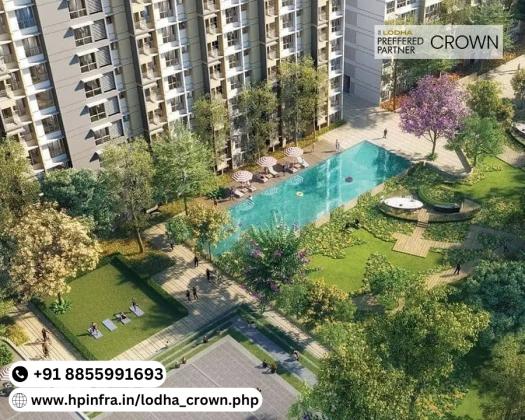 Lodha Crown Dombivli 1 2 BHK Flats Quality Jewels Homes Dombivali