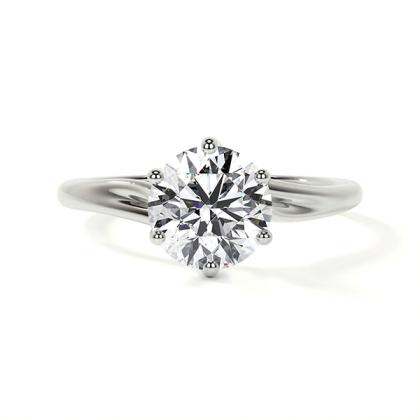 Luxury Engagement Ring With Women's Diamond