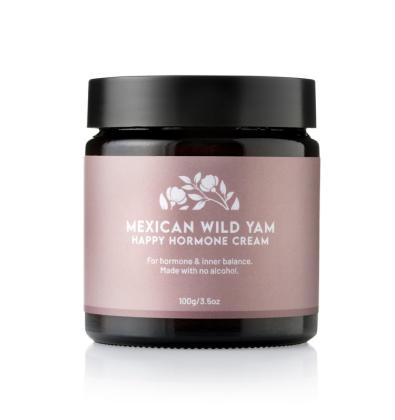 Natural Wild Yam Cream for Menopause, PMS & Cramps Relief