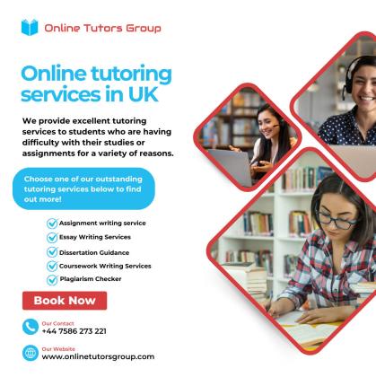 Online tutoring services in UK