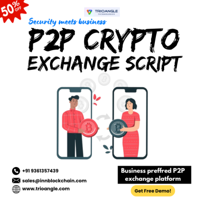 P2P Crypto Exchange Script Crypto Business Platform