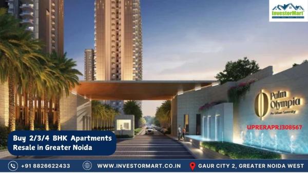 Palm Olympia Phase 2 - Palm Olympia Apartments Sale in Noida Extension
