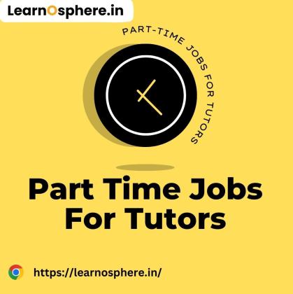 Part-Time Tutor Jobs: A Rewarding Career Option