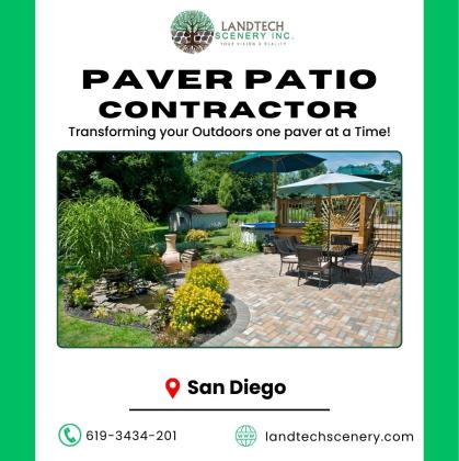 Paver Patio Contractor in San Diego