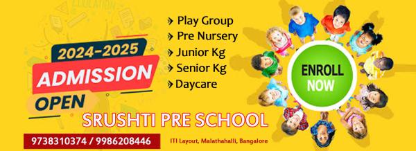 pre school in muddinapalya main road Bangalore