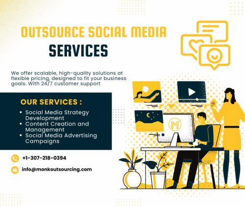 Professional Social Media Outsourcing Services – Monk Outsourcing