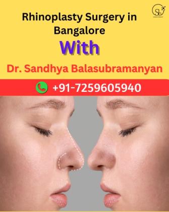 Rhinoplasty Surgery in Bangalore with Dr. Sandhya Balasubramanyan