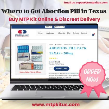 Safe & Private Abortion Pill in Texas Order Online