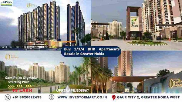 Sam Palm Olympia - Apartment Resale in Sector 16C, Greater Noida
