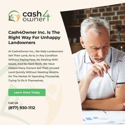 Selling Land for Cash