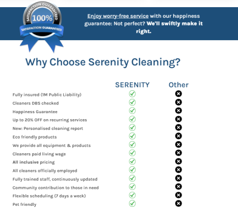 Serenity Cleaning