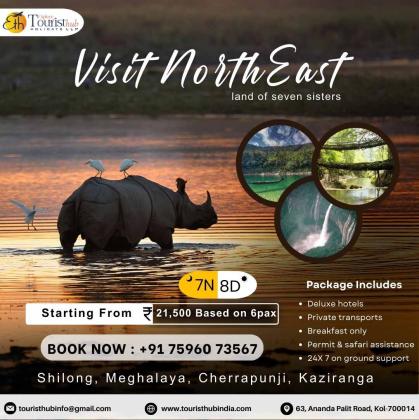 SHILLONG KAZIRANGA TOUR PACKAGE