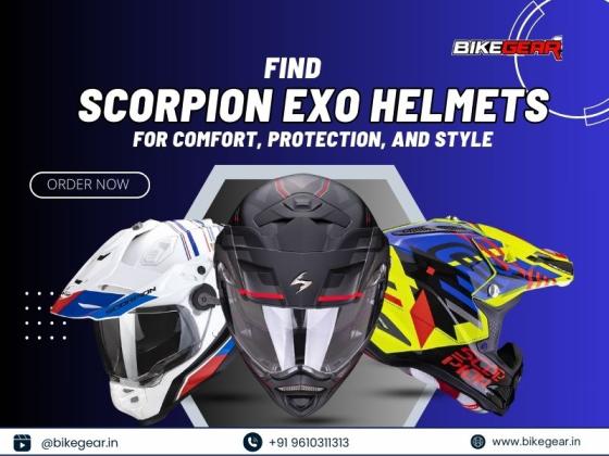 Shop the Best Scorpion EXO Helmets in India