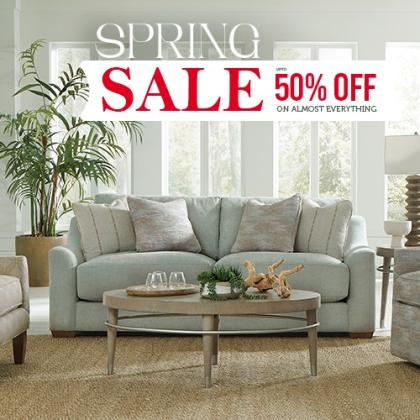 Spring Furniture Sale - 50% Off on Almost Everything at Bergen Furniture and Design