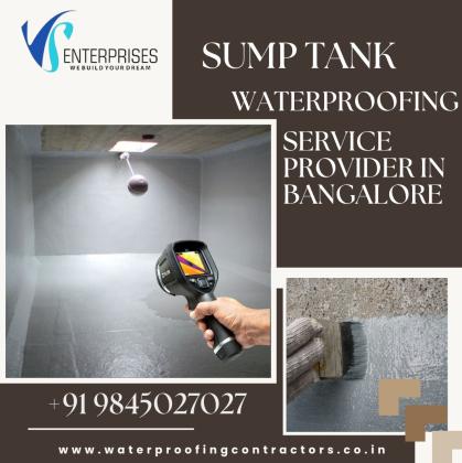 Sump Tank waterproofing services provider in Yelahanka
