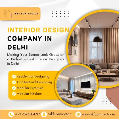 Top Interior Design Company in Delhi for Stunning Spaces