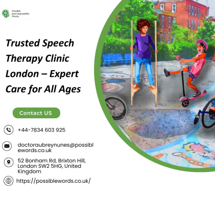 Trusted Speech Therapy Clinic London – Expert Care for All Ages