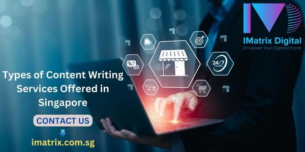 Types of Content Writing Services Offered in Singapore