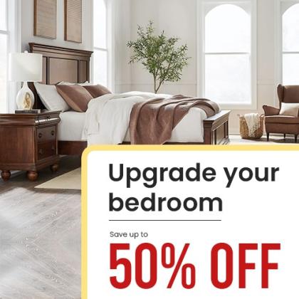 Upgrade your Bedroom - Save Upto 50% Off at NJ Furniture Mart