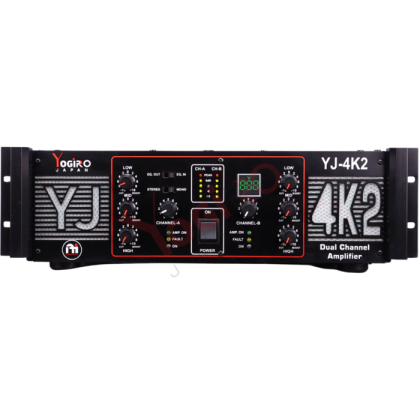 YOGIPRO YJ-4K2 Dual Channel Amplifier – High-Powered Audio Performance