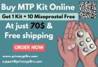 Buy MTP Kit Online: Get 1 Kit + 10 Misoprostol Free