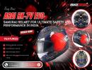 Buy Now Arai RX-7V Evo Samurai Helmet for Ultimate Safety and Performance in India