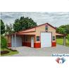 Metal building garage