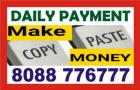 Online Copy paste Jobs | Ad promotin wrk | Work Daily, Earn Daily  | 1981