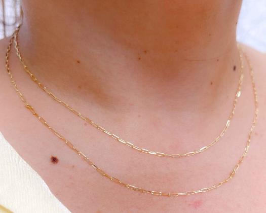 14k Solid Gold Necklaces