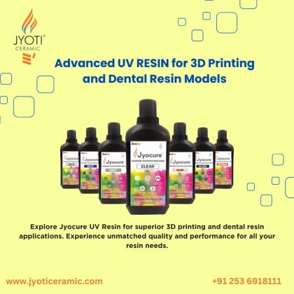Advanced UV RESIN for 3D Printing and Dental Resin Models